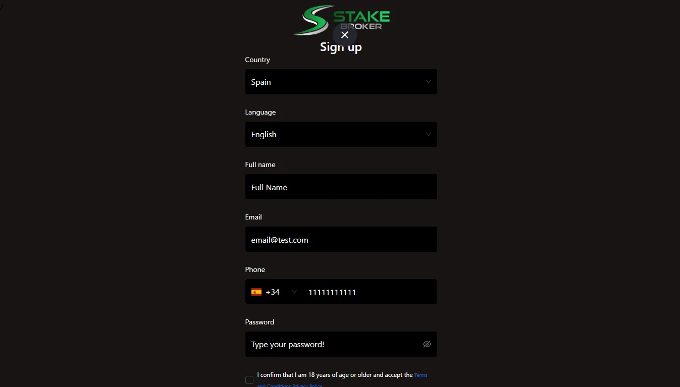 Create your free account